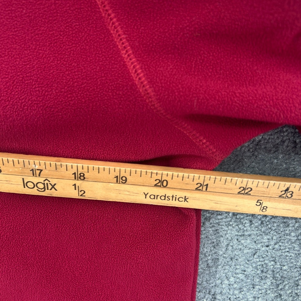 Cabelas Fleece 1/2 Zip Pullover Size L Hiking Utility Gorpcore Athleisure - Picture 4 of 7